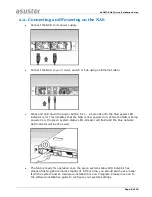 Preview for 8 page of ASUSTOR AS-604RD/RS Quick Installation Manual