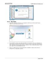 Предварительный просмотр 10 страницы ASUSTOR AS-604RD/RS Quick Installation Manual