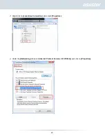 Предварительный просмотр 23 страницы ASUSTOR AS1002T Quick Installation Manual