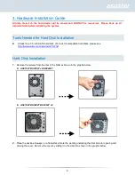 Preview for 8 page of ASUSTOR AS3102T Quick Installation Manual