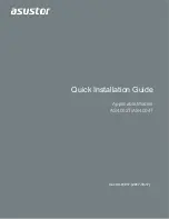 ASUSTOR AS4002T Quick Installation Manual preview