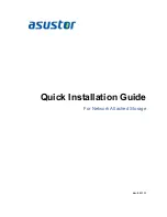 Preview for 1 page of ASUSTOR AS5002T Quick Installation Manual