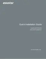 Предварительный просмотр 1 страницы ASUSTOR AS6302T Quick Installation Manual