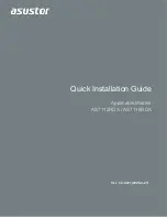 ASUSTOR AS7112RDX Quick Installation Manual preview