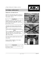 Preview for 14 page of ASV 2810 Operation And Maintenance Manual