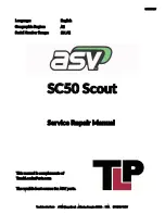 ASV SC50 Scout Service & Repair Manual preview