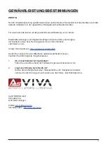 Предварительный просмотр 3 страницы AsVIVA C16 Manual