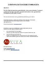 Preview for 3 page of AsVIVA C25 Manual