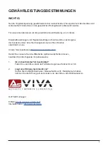 Preview for 3 page of AsVIVA C28 Manual