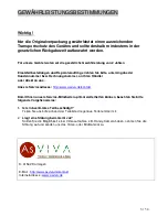 Preview for 3 page of AsVIVA E4 Manual