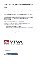 Preview for 3 page of AsVIVA EM1 Manual