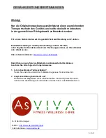 Preview for 3 page of AsVIVA H17 P d-bq Manual