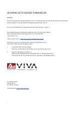 Preview for 4 page of AsVIVA HH1 Manual