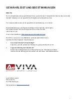 Preview for 3 page of AsVIVA LB1 Manual
