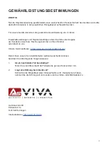 Preview for 3 page of AsVIVA MGN1 Manual