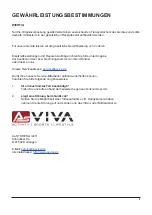 Preview for 3 page of AsVIVA RA14 E Manual