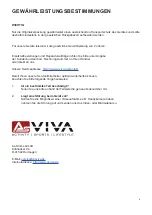 Preview for 3 page of AsVIVA RA6 O Series Manual