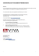Предварительный просмотр 4 страницы AsVIVA T19 Manual