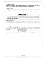 Preview for 20 page of ASW 4170 Owner'S/Operator'S Manual