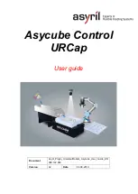 Asyril Asycube Control URCap User Manual предпросмотр