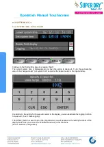 Preview for 10 page of ASYS Totech EU SUPER DRY U-5003 I-3315003 Operation Manual