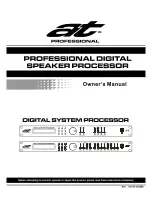 at professional DSP 2.4 Owner'S Manual preview