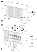 Предварительный просмотр 16 страницы At4 Convertible Bedroom Set 3 Ages Manual