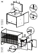 Предварительный просмотр 17 страницы At4 Convertible Bedroom Set 3 Ages Manual