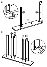 Предварительный просмотр 8 страницы At4 ESSENTIEL 33238001 Assembly Instructions Manual