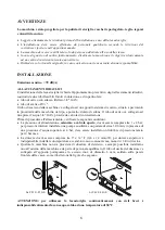 Предварительный просмотр 6 страницы ATA ALP 01 GS Installation, Use And Maintenance Manual