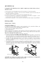 Предварительный просмотр 38 страницы ATA ALP 01 GS Installation, Use And Maintenance Manual