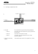 Предварительный просмотр 13 страницы ATA Saphir 330 Instruction Manual