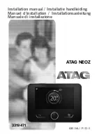 Предварительный просмотр 1 страницы Atag 3319471 Installation Manual