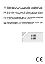 Предварительный просмотр 1 страницы Atag 50N Series Instructions For Use And Maintenance Manual