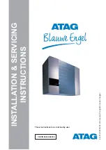 Предварительный просмотр 1 страницы Atag Blauwe Engel S-HR 15 Installation And Servicing Instructions