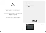 Atag CS4574M Instructions For Use Manual preview