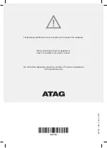 Preview for 48 page of Atag CS4611D Instructions For Use Manual