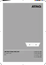 Preview for 1 page of Atag CU122511RM Instructions For Use Manual