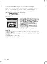 Preview for 124 page of Atag CX14411A Instructions For Use Manual