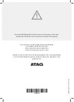 Preview for 52 page of Atag CX16611B Instructions For Use Manual