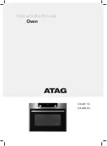 Preview for 1 page of Atag CX4611C Instructions For Use Manual