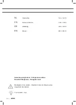 Preview for 2 page of Atag ES1011SAM Instructions For Use Manual