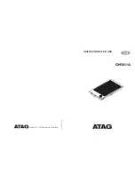 Atag GM3011A Instructions For Use Manual preview