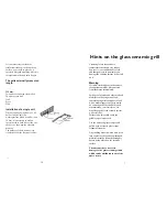 Preview for 7 page of Atag GM3011A Instructions For Use Manual