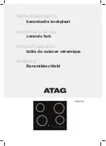 Preview for 1 page of Atag HC6471B Instructions For Use Manual