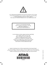 Preview for 76 page of Atag HC6471E Instructions For Use Manual