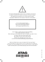 Preview for 36 page of Atag HG8411MBA Instructions For Use Manual