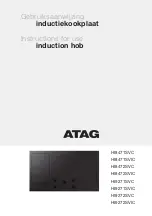 Preview for 1 page of Atag HI8471SVC Instructions For Use Manual