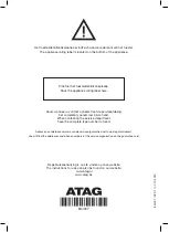 Preview for 72 page of Atag HIDD7472EV Instructions For Use Manual