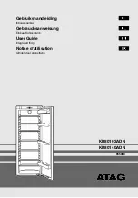 Atag KD80102ADN User Manual предпросмотр